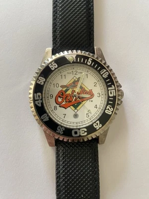Vintage 1997 Baltimore Orioles Sun Time MLB Watch Rare - Image 1 of 4