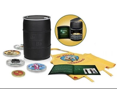 Breaking Bad The Complete Series Barrel Collection DVD Box Set New Fast Shipping - Image 1 of 4