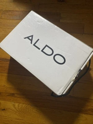 ALDO Shoes Aelizia Size 9 Silver/Grey/Pink Satin - Image 1 of 4
