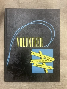 1951 University of Tennessee jährliches Jahrbuch Volunteer College Baumwollschale Champ - Bild 1 von 10