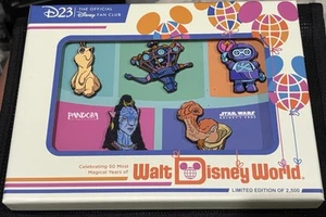 Disney D23 Disney World Galactic Journeys Pin Set Limited Edition 2.500 Pandora - Bild 1 von 1