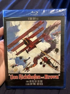 VON RICHTHOFEN & BROWN Blu-Ray Roger Corman And Region Free NEW SEALED RARE OOP - Picture 1 of 6