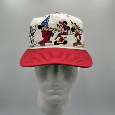Vintage Disney Through The Years Goofy Hat Co SnapBack Adult Mickey Wizard Cap - Image 1 of 4