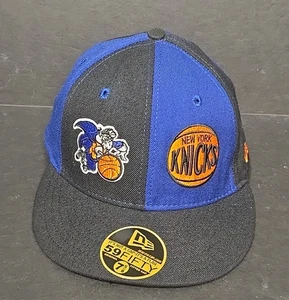 New Era NY Knicks & Father Knick Logo 59Fifty Fitted Sz 7 5/8 Hardwood Class USA - Picture 1 of 14
