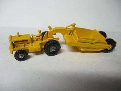 Matchbox Lesney Major Packs M-1 Earth Scraper - ruedas de metal, sueltas Foto 1 de 2