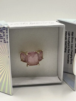 RG75431 | Anillo Bomb Party Talla 7 | Deja que tu alma brille | Color amatista a rosa Foto 1 de 3