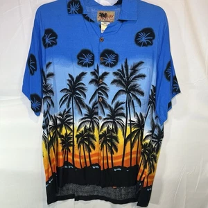 In Gear Fashions Hawaiihemd mit Knöpfen Herren 2XL Kurzarm Strand Tropical XXL - Bild 1 von 6
