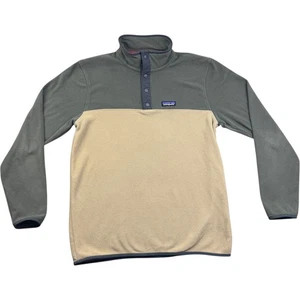 Patagonia Sweatshirt Medium Men's Multi Fleece Walking Hiking Outdoors Button Up - Picture 1 of 10