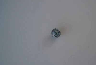 Usado en Excelente Condición Auténtico ALE Pandora Verde Océano Mosaico Pavé 791261MCZMX Dije Foto 1 de 4