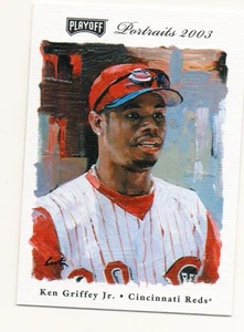 Retratos de playoffs 2003 Ken Griffey Jr. Cincinnati Reds 30 - Imagen 1 de 2