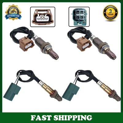 Sensor de oxígeno aguas arriba y aguas abajo 4 piezas para Nissan Armada 5,6 L V8 2014 2015 Foto 1 de 4