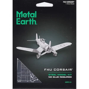 World War II - F4U Corsair American Plane Figure Model Kit (Steel, Moderate Diff - Bild 1 von 7