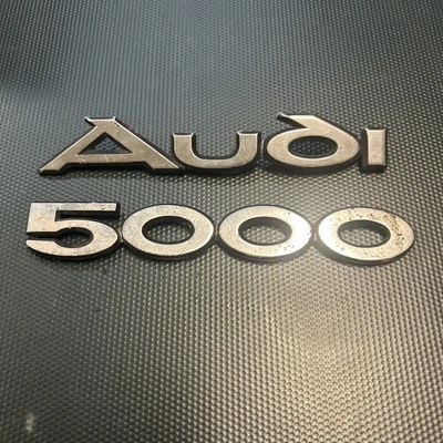 Audi 5000 1978-88 maletero escotilla emblema insignia logotipo Foto 1 de 4