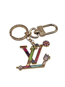 Authentic Louis Vuitton x Murakami Monogram Key Ring \ Key Holder \ Key Chain  - Picture 1 of 5