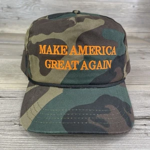 Gorra Cali Fame MAGA Snapback Camoflauge Make America Great Again 2016 Trump - Imagen 1 de 8