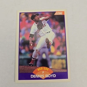 DENNIS BOYD 1989 Score #238 No Copyright Promo Prototype Variation Red Sox - Picture 1 of 6