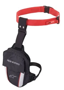 Alpinestars 2025 Access Thigh Bag Bag Black Red white MX Quad Off Road Enduro - Picture 1 of 1