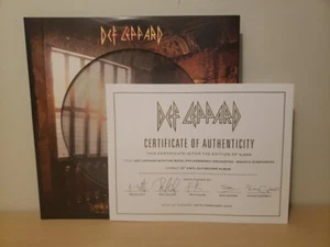 Def Leppard Drastic Symphonies Picture Disc 2LP With Signed/Autographed COA - Picture 1 of 5