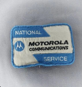 National Motorola Communications Servive 3"x4 1/4" Patch - Picture 1 of 2