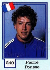 1992 Finnish Semic Stickers Snickers Backs #240 Pierre Pousse