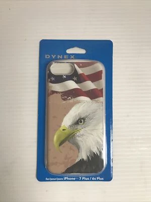 Dynex - Soft Shell Case for Apple iPhone 6s Plus 7 Plus 8 Plus - American Eagle - Image 1 of 2
