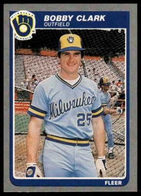 1985 Fleer #578 Bobby Clark - Image 1 of 2