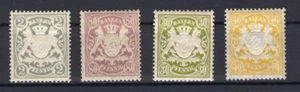 Bayern WAPPEN 65/68y SATZ** MNH POSTFRISCH 25EUR (73854 - Bild 1 von 1