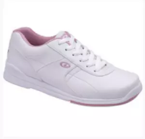 Dexter Raquel 3 III White Pink Bowling Shoes Womens UK.9.5/US.12/EU42 - Picture 1 of 7