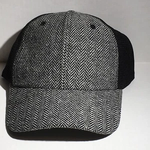 Women’s Gray Katydid Hat Plain Zigzag Fashionable OneSizeFitsMost Vintage Look - Picture 1 of 3