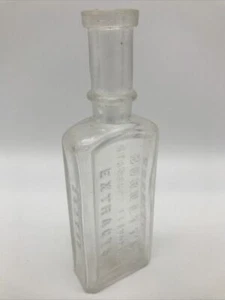 Años 1890 EXTRACTOS DE AROMATIZANTE ESTÁNDAR DE BURNETT Transparente BIM Aplicado Top BOSTON - Imagen 1 de 10