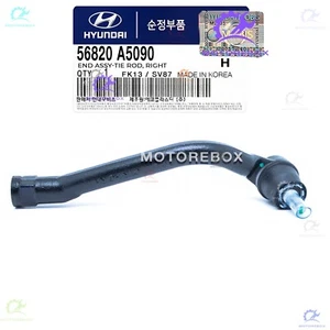 ✅Genuine✅ Outer Tie Rod End PASSENGER 2011-19 Elantra Veloster Soul 56820A5090 - Picture 1 of 5