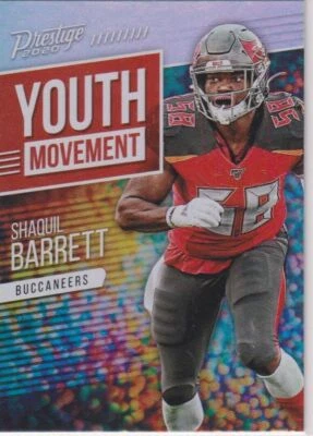 2020 Panini Prestige #YM-SB Shaquil Barrett Youth Movement - Image 1 of 2