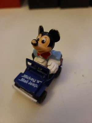 Vintage 1979 Matchbox #5 & 6 Disney Mickey Mouse Mail Jeep Diecast Car - Image 1 of 4