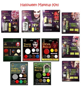 Halloween Make-up Kits Zombie Vampir Teufel komplette Make-up Sets in einem Angebot - Bild 1 von 8