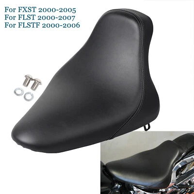 Rider Butt Bucket Solo Seat For Harley Heritage Softail Classic FLSTC 2000-2007 - Imagem 1 de 4