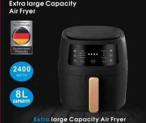Friggitrice ad Aria AIR FRYER / Air Frier 8 Litri 2400W con Schermo Touch. - Foto 1 di 9