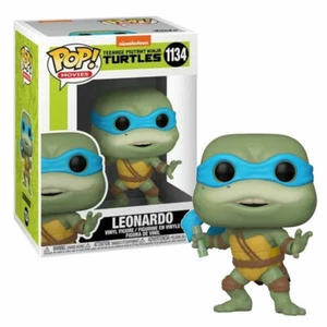 DAMAGED BOX TEENAGE MUTANT NINJA TURTLES LEONARDO 3.75 POP VINYL FIGURE FUNKO - Picture 1 of 3