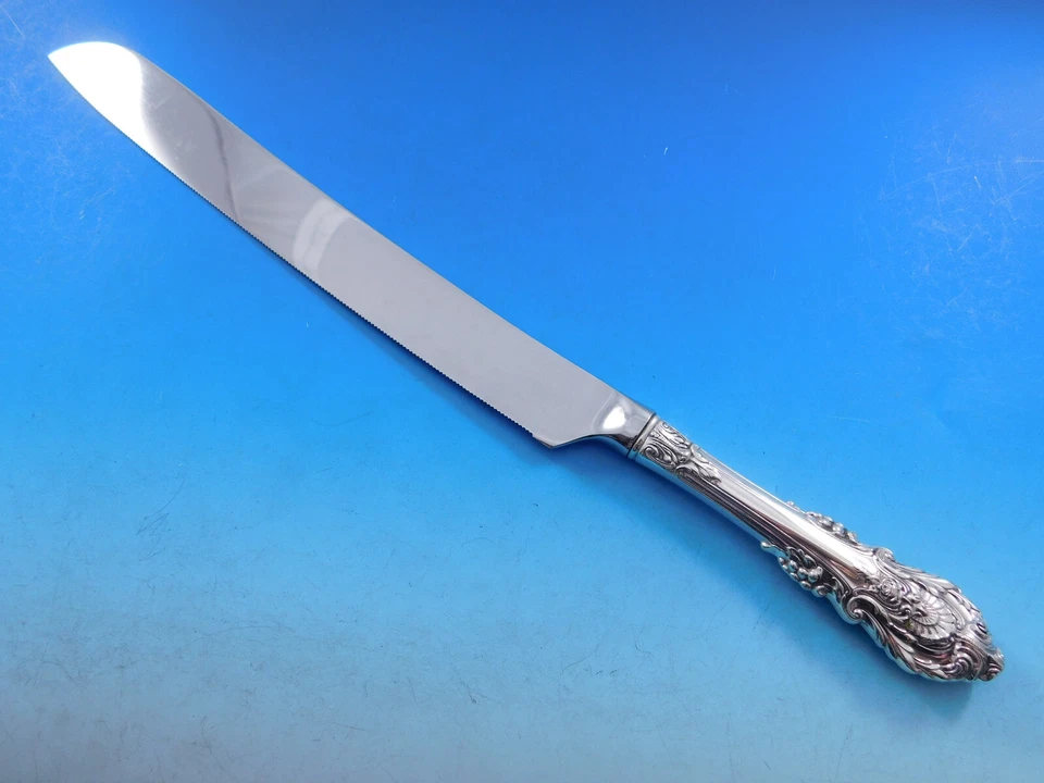 Sir Christopher by Wallace Sterling Silver Wedding Cake Knife HHWS Custom 12" - Image 1 of 4