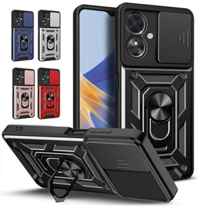 For New Oppo Reno11 F 5G CamShield Lens Protection Ring Case Kickstand Cover - Bild 1 von 12