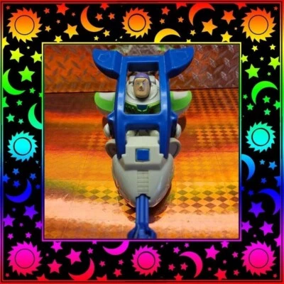 Imaginext Disney Pixar Toy Story Buzz Lightyear & Spaceship weapon missle lot - Image 1 of 4