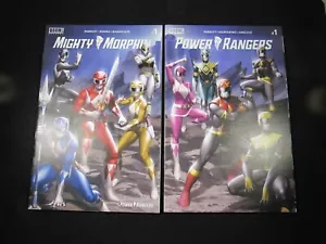 Mighty Morphin #1 & Power Rangers #1 Connecting Variant Set Yoon Cover Boom 2020 - Bild 1 von 6
