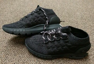WOMENS sz 7 UNDER ARMOUR HOVR SNEAKERS BLACK SPEEDFORM 2.0 EUC - Picture 1 of 8
