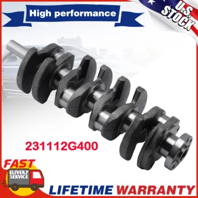 Коленвал двигателя 231112G400 в сборе для Hyundai Sonata Kia Optima 2.0T 2011-2014 годов выпуска - Изображение 1 из 4