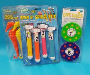 3 Pool Dive Game sets Water Diving Games Pool Dive Game sets pool fun - Picture 1 of 1