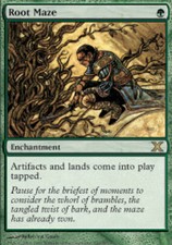 [1x] Root Maze - Slight Play, English - Tenth Edition MTG Magic