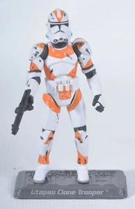 Star Wars - 2005 - UTAPAU CLONE TROOPER - Action Figure with Base and Weapon - Bild 1 von 5