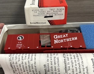 InterMountain Railway HO Kit #41002-01 12 paneles 40’ Boxcar Great Northern #18009 - Imagen 1 de 4