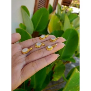 Moonstone Boho Women layer Statement Pendant Charm Crystal Necklace Jewelry Gift - Picture 1 of 4