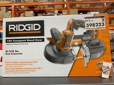 RIDGID CANDA 18V CORDLESS Compact Band Saw (Tool Only) - Image 1 of 4