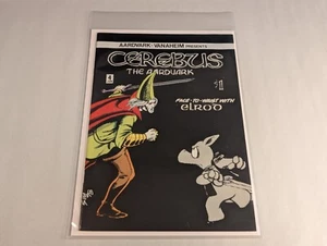 Cerebus the Aardvark #4 Elrod Nice Shape Clean Bag and Board Original Vintage! - Picture 1 of 11